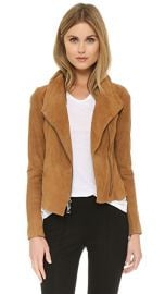 Suede Scuba Jacket at Shopbop